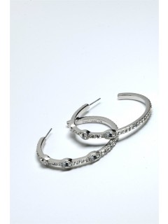 crystal stone hoop