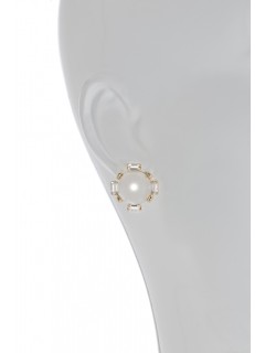 Pearl Stud-Gold