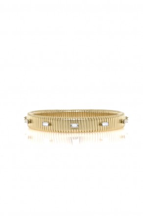 thin baguette watchband bracelet