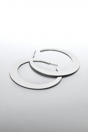 Flat Hoop Earring