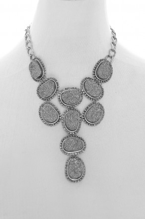 Druzy Statement Necklace