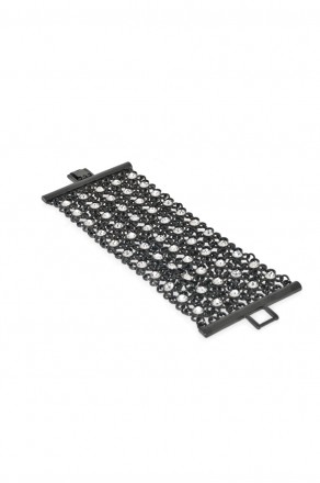 Crystal and Mesh Bracelet
