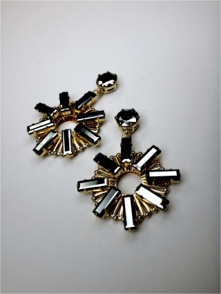 Deco Starburst earring
