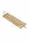 cobra chain bracelet with crystals-gold
