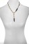 multi spear pave necklace-gold/hem