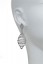 pave chandelier earring-silver/clear