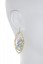 Oval Mosaic Drop Earring