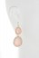Druzy drop earring