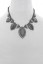 Crystal Statement Necklace-Gun/Hem