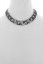 Pave Chain Link Necklace-Gun