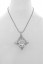 Starburst Pendant Necklace-Silver