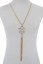 Tassel Pendant Necklace-Gold