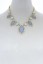 Statement Stone Necklace-Cloud multi