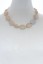 Nugget Beaded Necklace-Nude