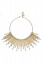 Skye necklace - gold/crystal